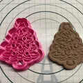 Khuôn cắt bánh quy hình cây thông Noel 2 - Thumbnail 1