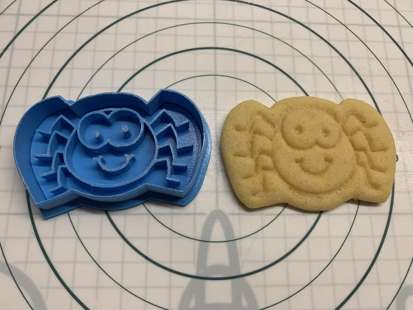 Khuôn cắt bánh quy hình con nhện - Image 1