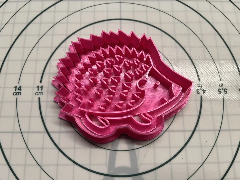 Khuôn cắt bánh quy hình con nhím - Image 2