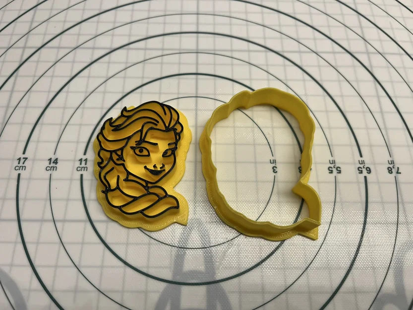 Khuôn cắt bánh quy Elsa - Image 2