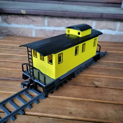 Toa tàu Caboose O Gauge tương thích với hệ thống OS Railway