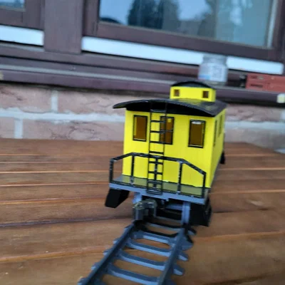 Toa tàu Caboose O Gauge tương thích với hệ thống OS Railway