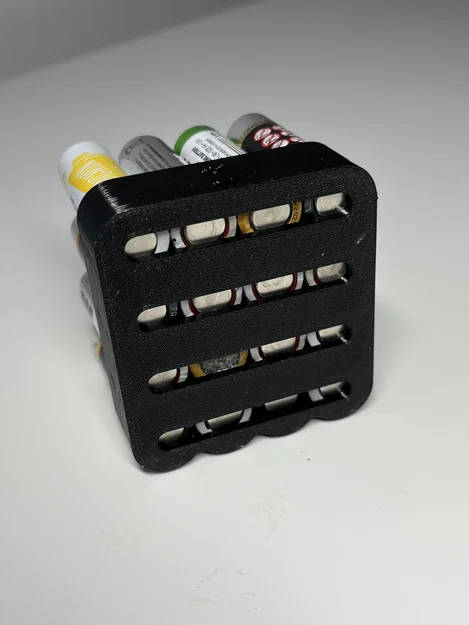 Khay đựng pin AA 3D gọn gàng, tiện lợi và dễ in - Image 5