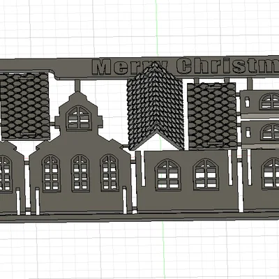 Thiệp Giáng Sinh kèm Mô hình Nhà thờ Nhỏ dạng Puzzle