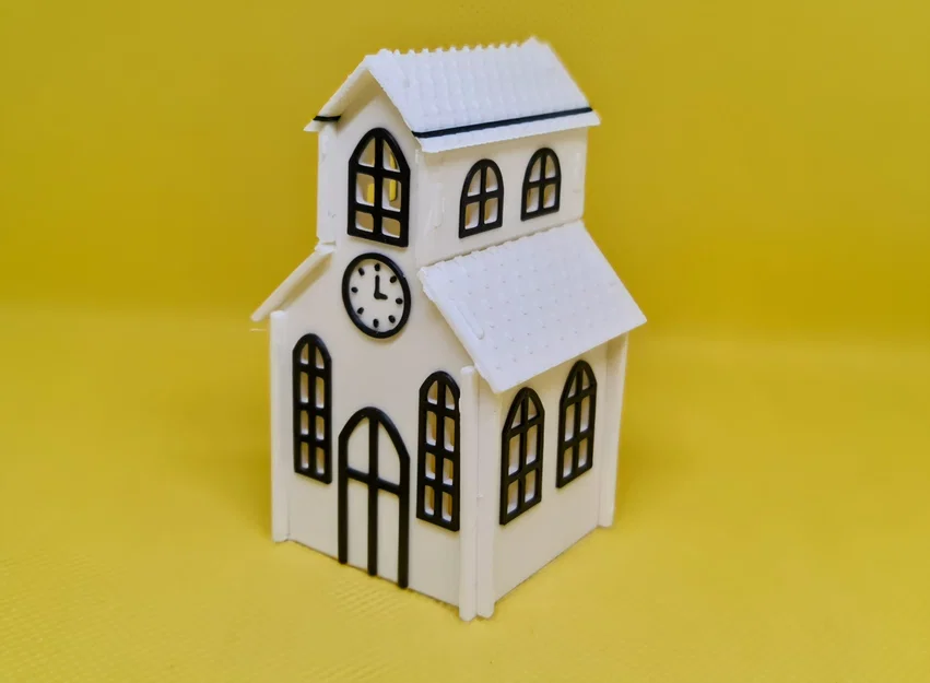 Thiệp Giáng Sinh kèm Mô hình Nhà thờ Nhỏ dạng Puzzle - Image 3