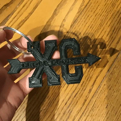Móc khóa logo XC (Cross Country)