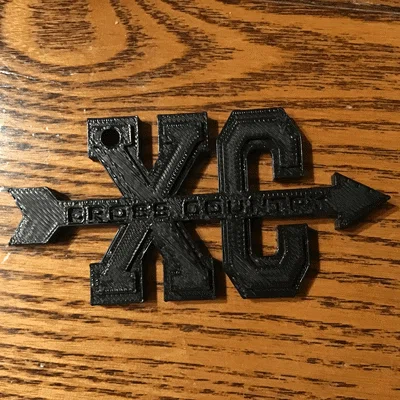 Móc khóa logo XC (Cross Country)