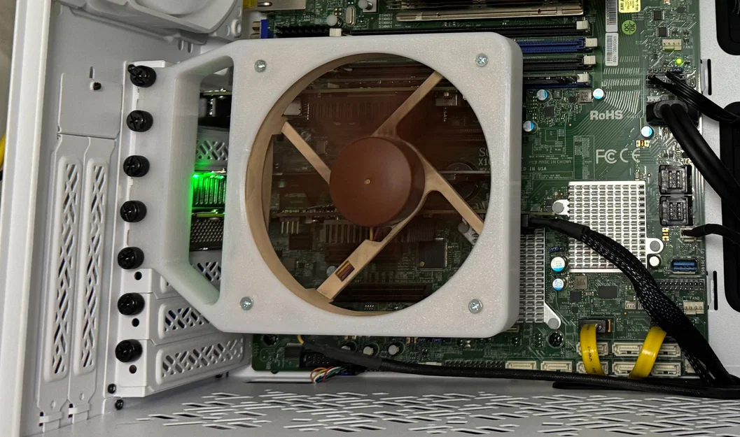 Giá đỡ quạt 120mm gắn khe PCIe cho PC - Tối ưu tản nhiệt - Image 1