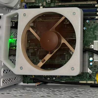 Giá đỡ quạt 120mm gắn khe PCIe cho PC - Tối ưu tản nhiệt