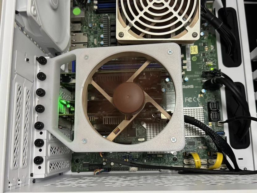 Giá đỡ quạt 120mm gắn khe PCIe cho PC - Tối ưu tản nhiệt - Image 2
