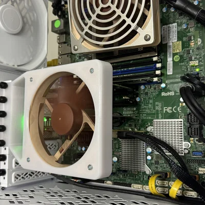 Giá đỡ quạt 120mm gắn khe PCIe cho PC - Tối ưu tản nhiệt