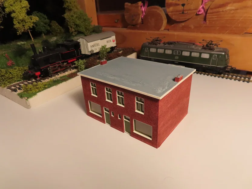 Nhà phố Hà Lan tỷ lệ 1:87 H0 - Weidedorp 3 - Image 1