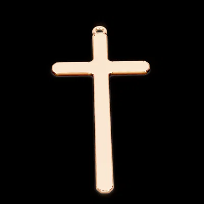 Mẫu mặt dây chuyền thánh giá 3D tinh tế (Cross)