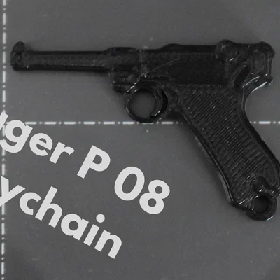 Móc khóa Luger P08