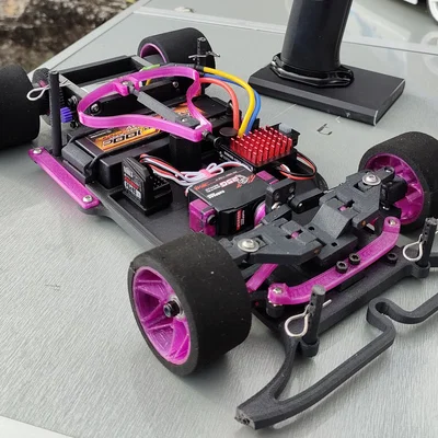 Xe đua điều khiển từ xa 1/12 EP (Pan car) tự thiết kế