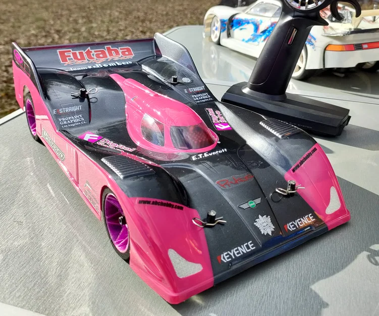 Xe đua điều khiển từ xa 1/12 EP (Pan car) tự thiết kế - Image 4