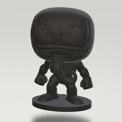 Mô hình in 3D Venom phong cách Funko POP cực chất cho fan Marvel