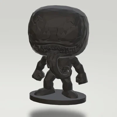Mô hình in 3D Venom phong cách Funko POP cực chất cho fan Marvel