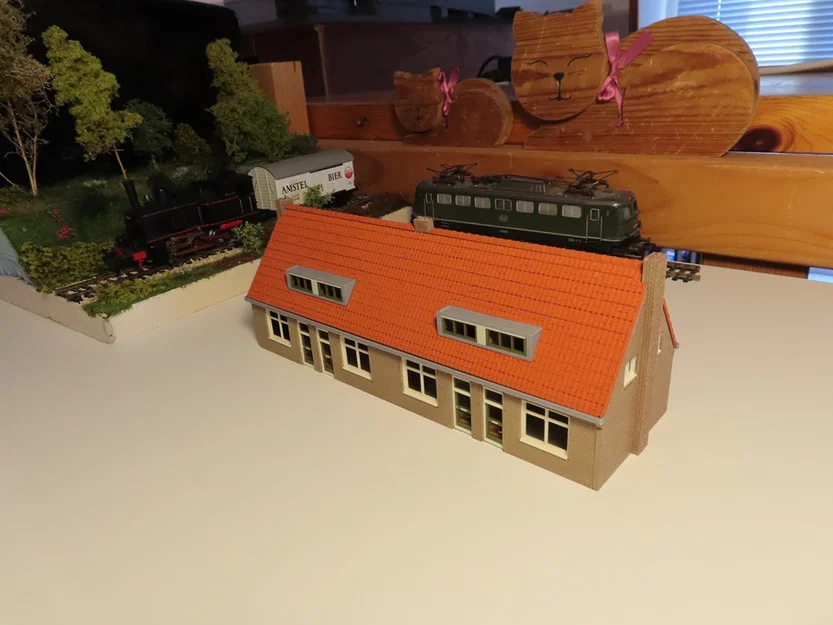 Nhà kiểu Hà Lan tỉ lệ 1:87 H0 - Nijverheid 1 - Image 3