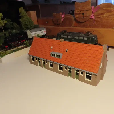 Nhà kiểu Hà Lan tỉ lệ 1:87 H0 - Nijverheid 1