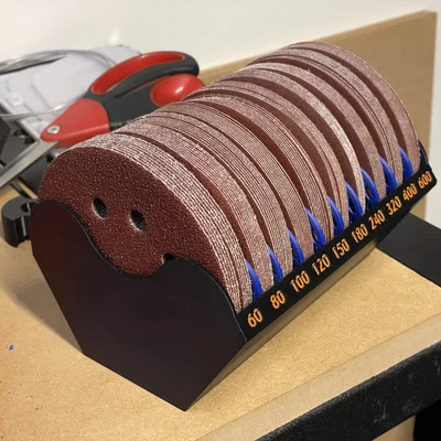 Khay Đựng Giấy Nhám 125mm (5 inch) Gọn Gàng Cho Xưởng In