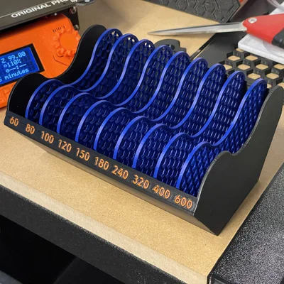 Khay Đựng Giấy Nhám 125mm (5 inch) Gọn Gàng Cho Xưởng In