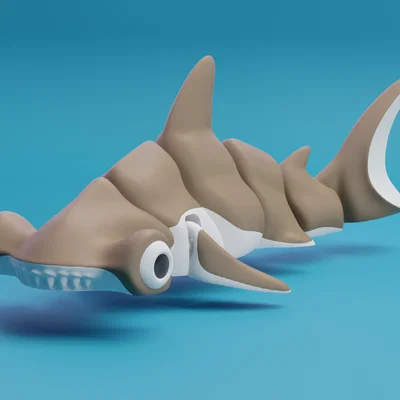 Cá Mập Đầu Búa Khớp Nối 2.0 (Articulated Hammerhead Shark 2.0)