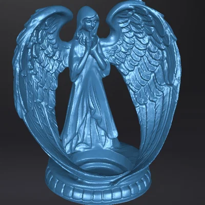 Tượng thiên thần kết hợp khay đựng nến tealight (3D Printable)