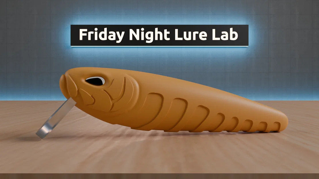 Mồi giả câu cá kiểu vây (Ribbed Fishing Lure) - Image 1