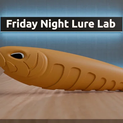 Mồi giả câu cá kiểu vây (Ribbed Fishing Lure)