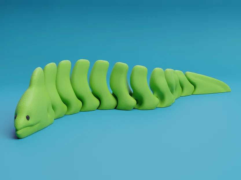 Lươn biển Moray có khớp nối (Articulated Moray Eel) - Image 1