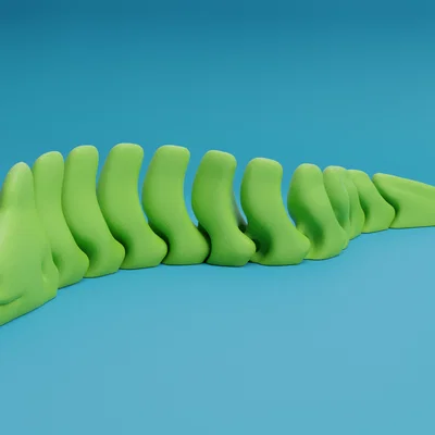 Lươn biển Moray có khớp nối (Articulated Moray Eel)