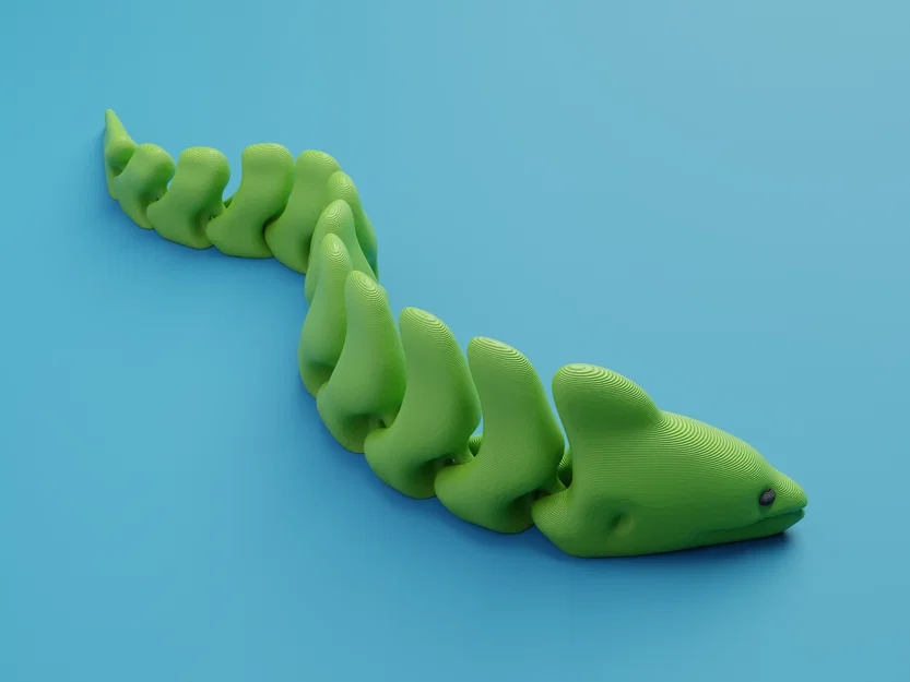 Lươn biển Moray có khớp nối (Articulated Moray Eel) - Image 2