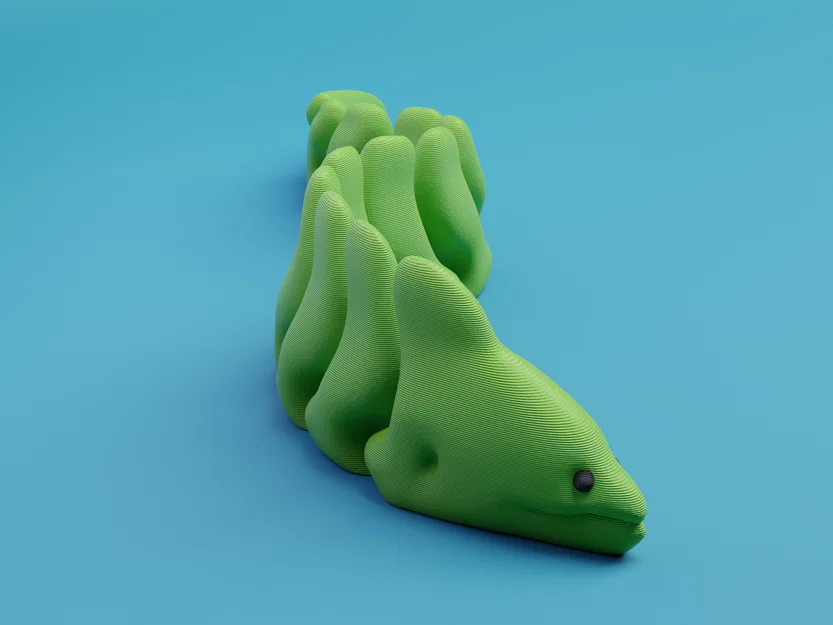 Lươn biển Moray có khớp nối (Articulated Moray Eel) - Image 3