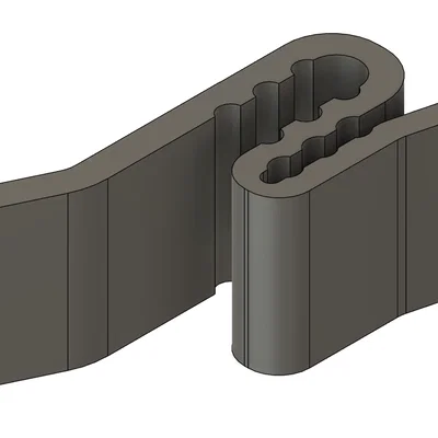 Kẹp giữ đầu sợi nhựa (Filament Clip) cho cuộn giấy (Cardboard Spool)