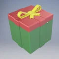 Hộp Quà Giáng Sinh (parametric - openSCAD) - Thumbnail 2