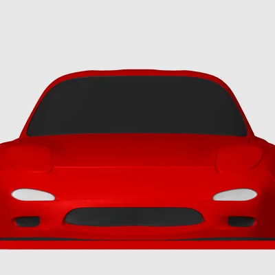 Mô hình Mazda RX-7 (FD3S) Kit Card (Tỷ lệ 1:24)