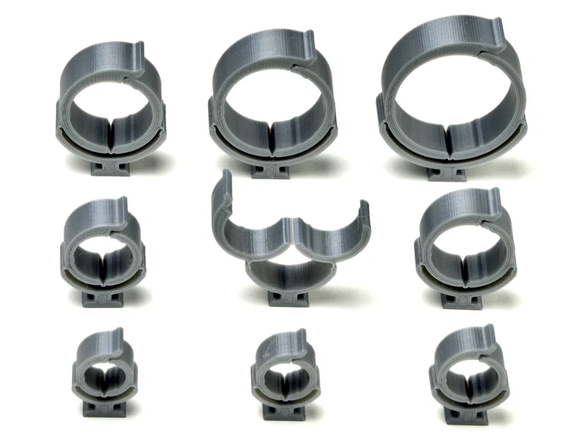 Bộ sưu tập kẹp cơ cấu đàn hồi (Compliant Mechanism Ring Clip Repository) - Image 2