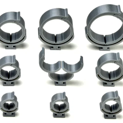 Bộ sưu tập kẹp cơ cấu đàn hồi (Compliant Mechanism Ring Clip Repository)