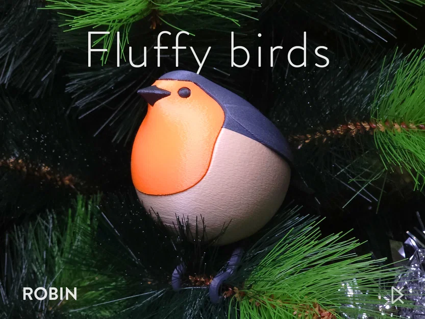 Fluffy Birds - Chú chim Robin dễ thương - Image 1