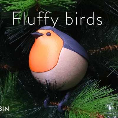 Fluffy Birds - Chú chim Robin dễ thương