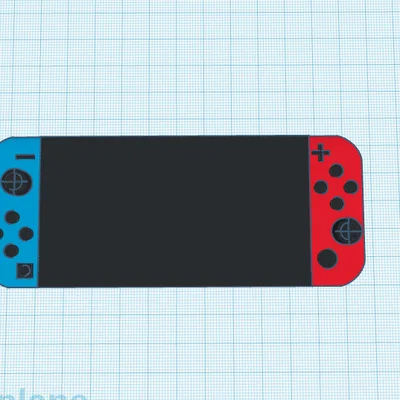 Mô hình Nintendo Switch in liền khối (print-in-place)
