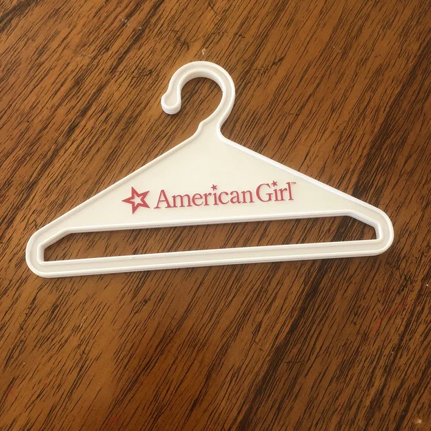 Móc treo quần áo búp bê American Girl in 3D - Phụ kiện đáng yêu - Image 1