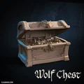 FREE STL Hòm Kho Báu Hình Sói Dành Cho D&D, RPG - Thumbnail 2