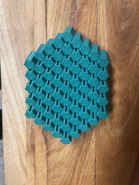 Món đồ chơi Hexagonal fidget - Image 1