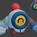 Mô hình 3D Nani trong Brawl Stars cực chi tiết - Thumbnail 1