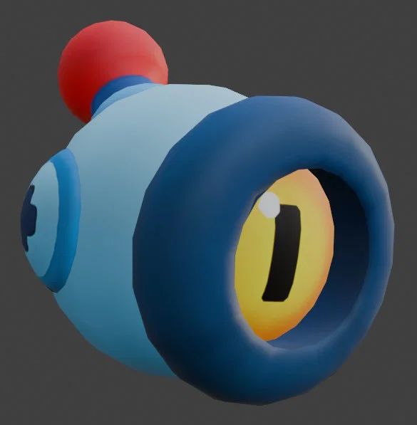 Mô hình 3D Nani trong Brawl Stars cực chi tiết - Image 3