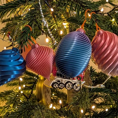Quả cầu trang trí Giáng sinh - In 3D nhanh bằng Vase mode