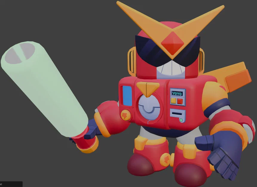 Mô hình 3D Surge trong Brawl Stars: Hướng dẫn in ấn chi tiết - Image 1