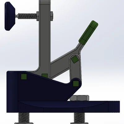 Kẹp bàn làm việc Festool (Workbench Clamp) in 3D tiện lợi